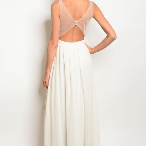 Embroidered Maxi Dress - Picture 2 of 2